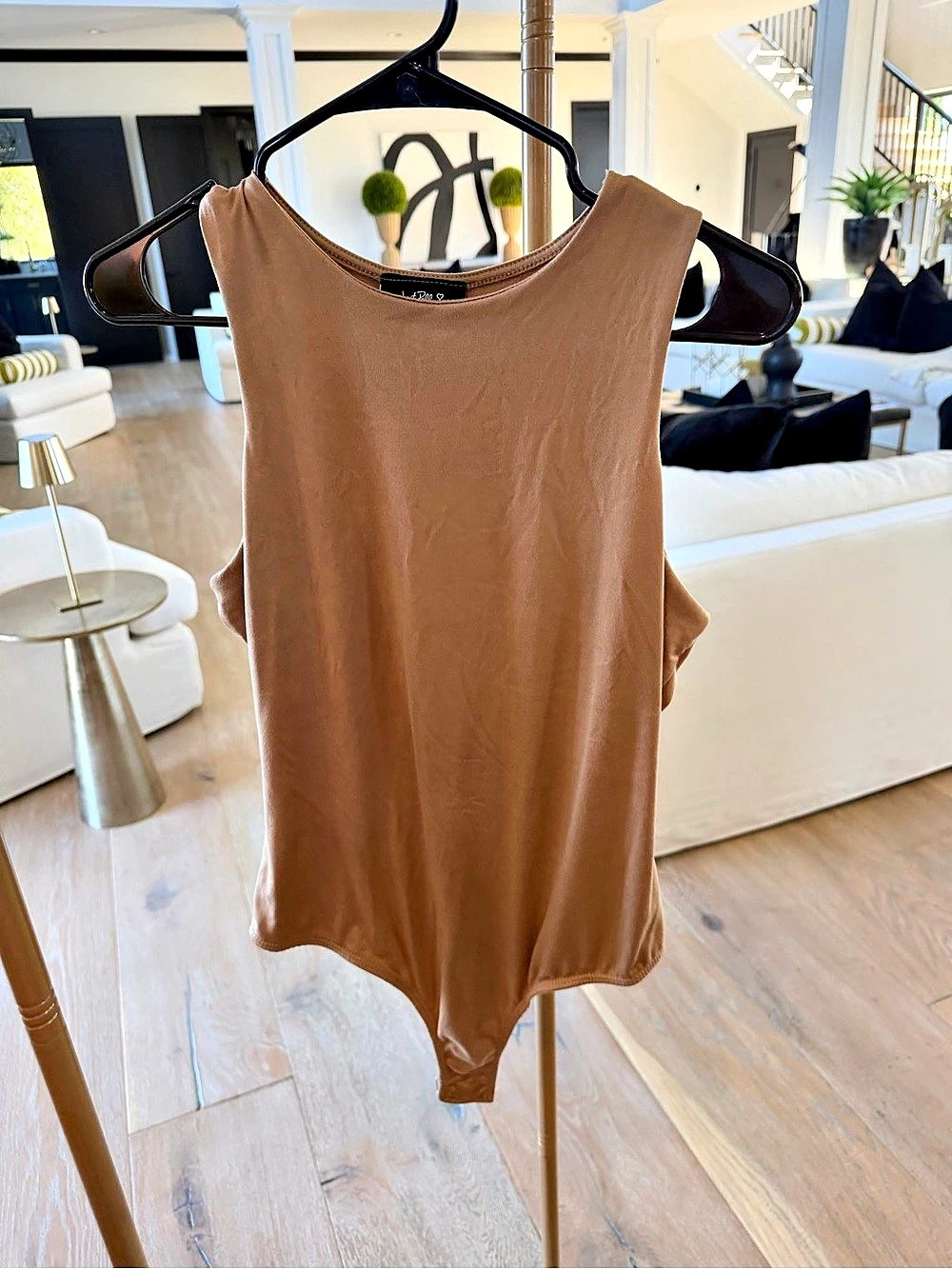 Just Polly Brown Bodysuit